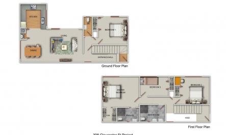 398 Gloucester St Project Unit 1 Floor Plans Web