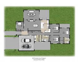 20 Puhara Ave Project Ground Floor Plan Web