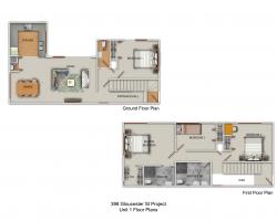 398 Gloucester St Project Unit 1 Floor Plans Web